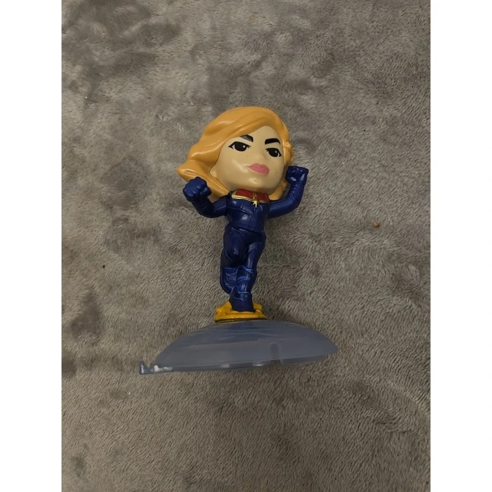 Marvel Captain Marvel 2023 McDonalds Happy Meal Toy Figure Carol Danvers 3.5